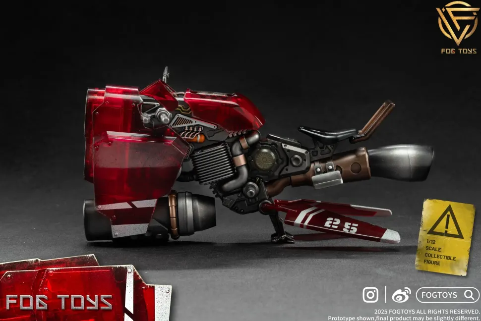 Vehicle Series Falcon: Translucent Ver. (01FT) 1/12 Scale Action Figure