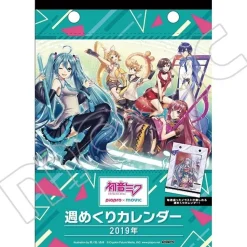 Vocaloid Hatsune Miku Series 2019 Weekly Calendar