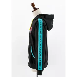 Vocaloid Hatsune Miku Zip-Up Hoodie (Ladies' Free)