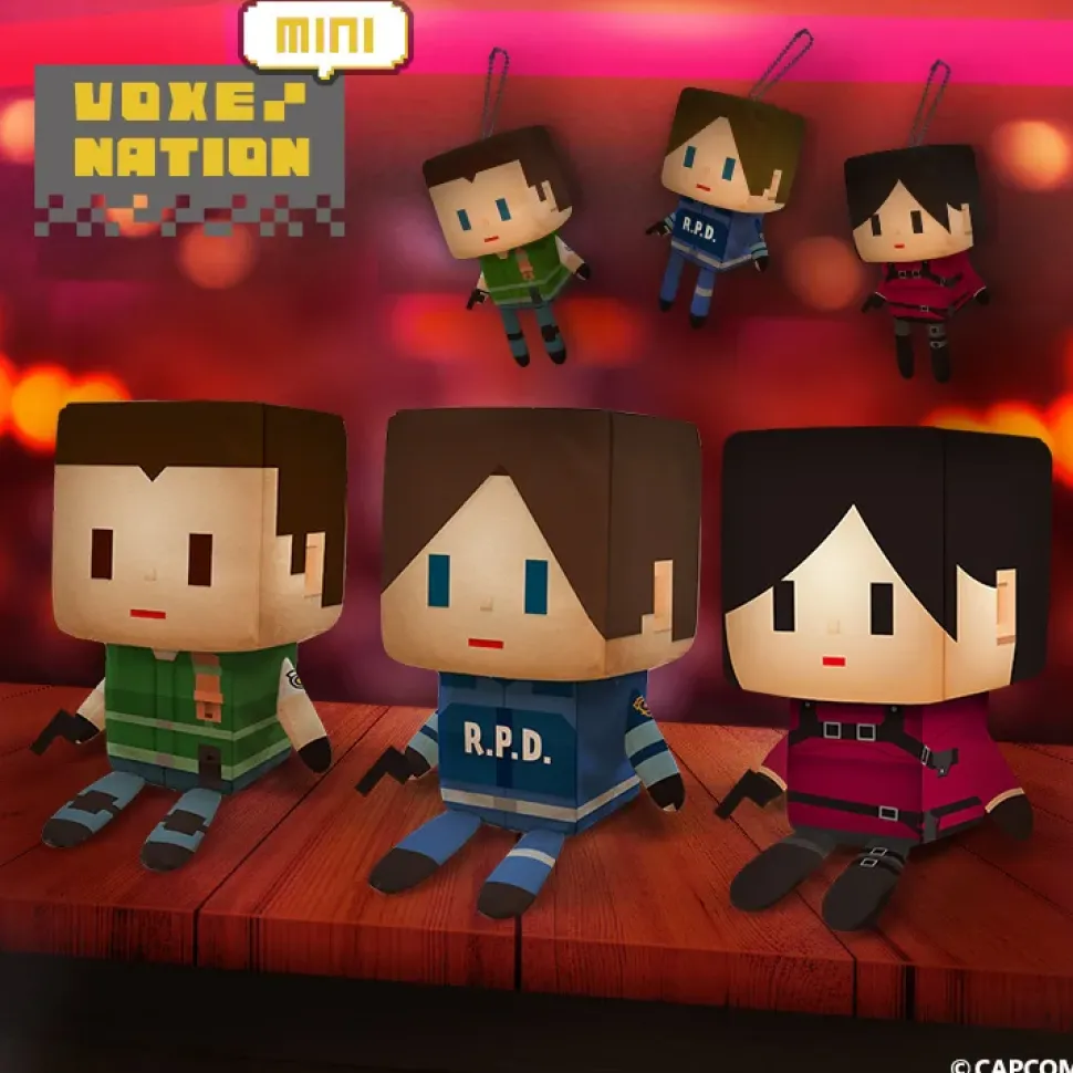 VOXENATION Plush mini Collection Resident Evil Chris Redfield