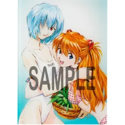 Yoshiyuki Sadamoto Neon Genesis Evangelion A4-Size Acrylic Art Board
