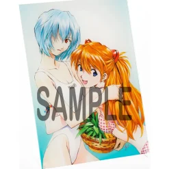Yoshiyuki Sadamoto Neon Genesis Evangelion A4-Size Acrylic Art Board
