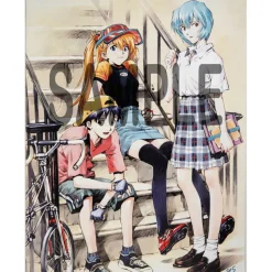 Yoshiyuki Sadamoto Neon Genesis Evangelion F3-Size Canvas Art