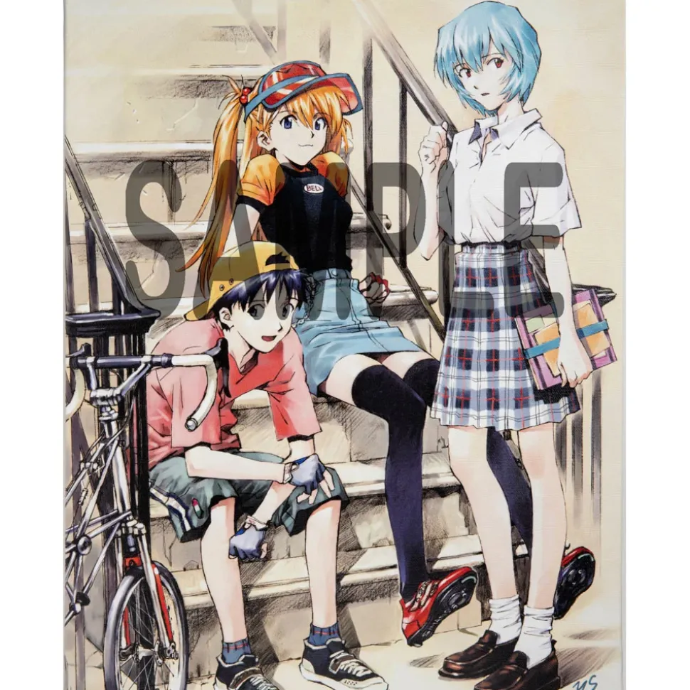 Yoshiyuki Sadamoto Neon Genesis Evangelion F3-Size Canvas Art