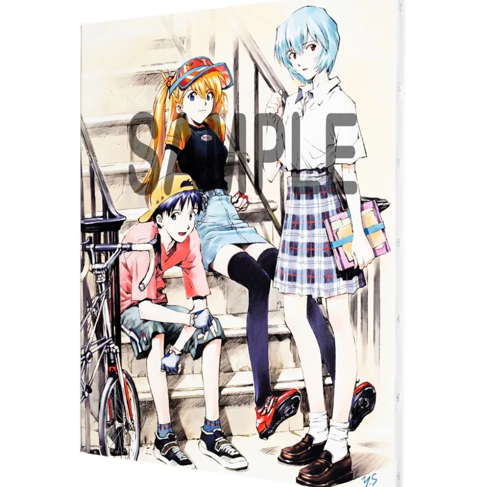 Yoshiyuki Sadamoto Neon Genesis Evangelion F3-Size Canvas Art