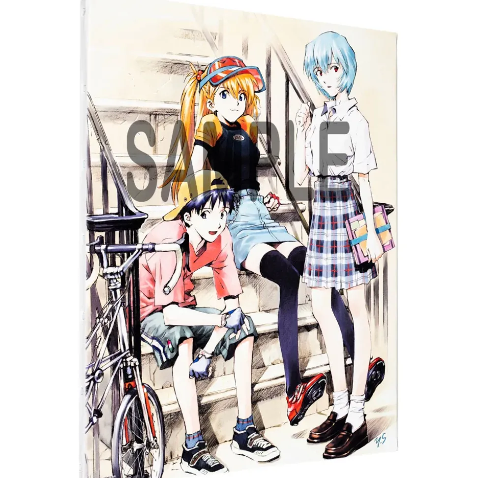 Yoshiyuki Sadamoto Neon Genesis Evangelion F3-Size Canvas Art