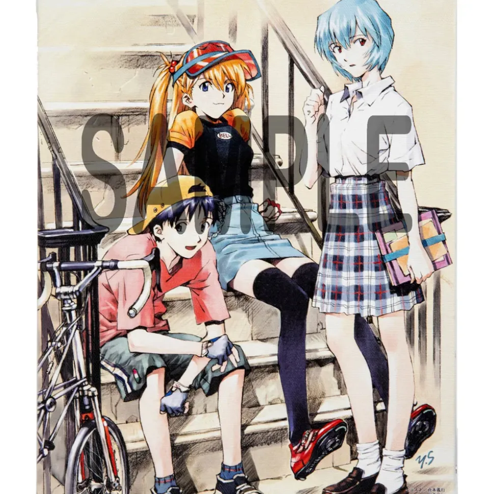 Yoshiyuki Sadamoto Neon Genesis Evangelion F6-Size Canvas Art