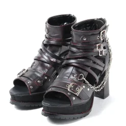 YOSUKE 2015SS Chain Bootie Sandals