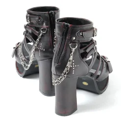 YOSUKE 2015SS Chain Bootie Sandals