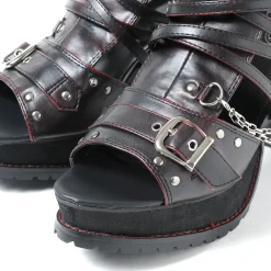 YOSUKE 2015SS Chain Bootie Sandals