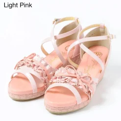 YOSUKE 2015SS Macaroon Frilled Sandals