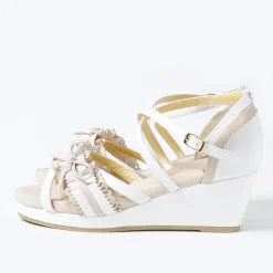 YOSUKE 2015SS Macaroon Frilled Sandals