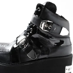 YOSUKE 2015SS Ultra Thick Soled Double Belt Boots