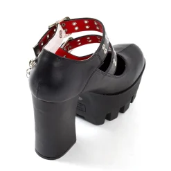 YOSUKE USA Double Strap Pumps