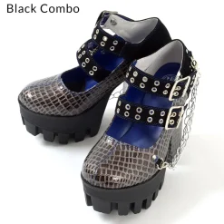 YOSUKE USA Double Strap Pumps