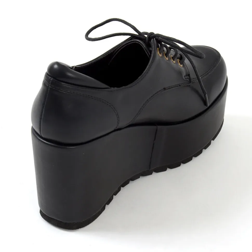 YOSUKE USA Platform Lace-Up Shoes