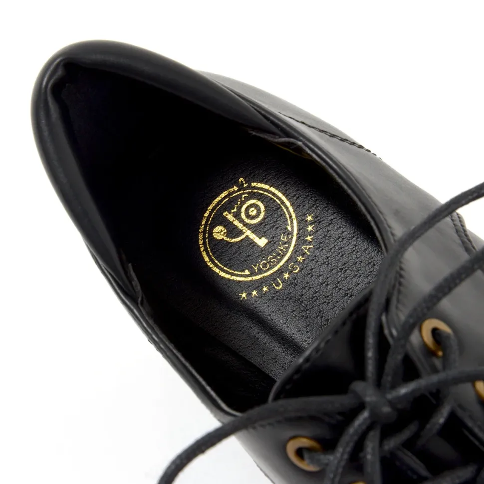 YOSUKE USA Platform Lace-Up Shoes