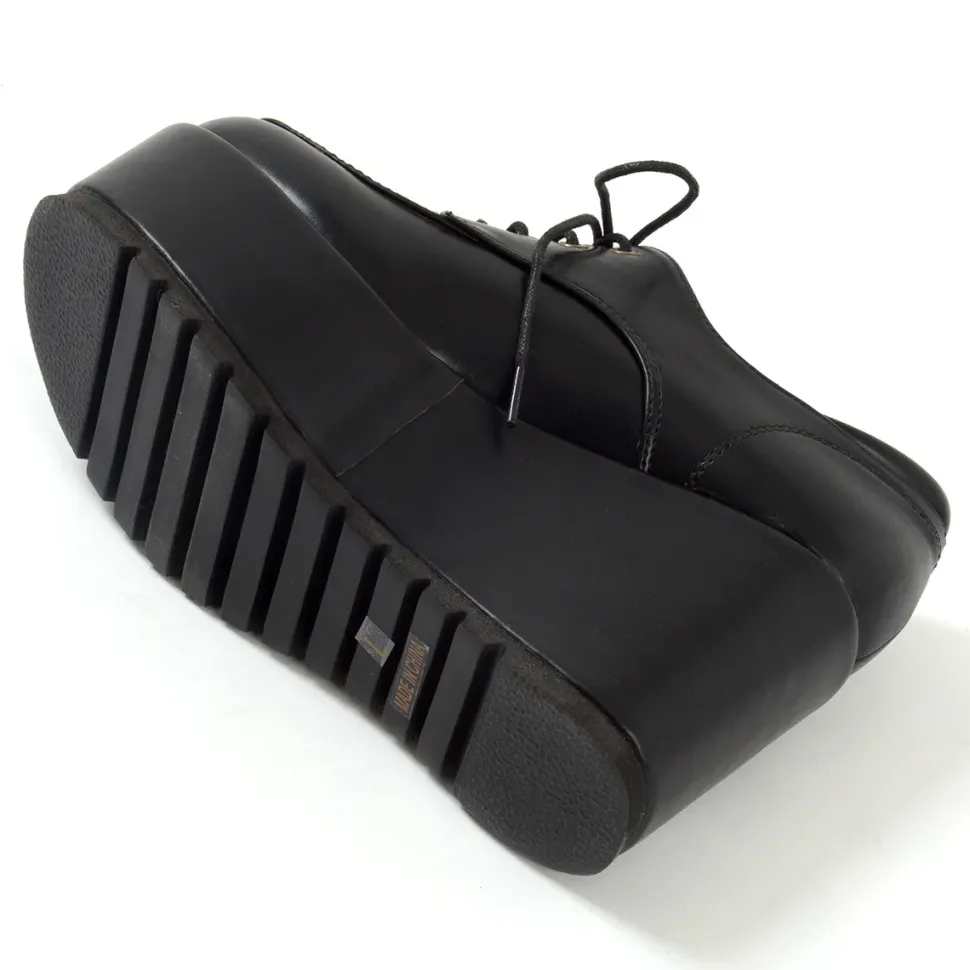 YOSUKE USA Platform Lace-Up Shoes