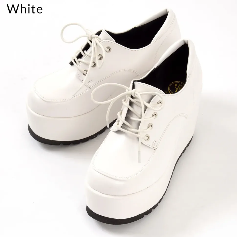 YOSUKE USA Platform Lace-Up Shoes