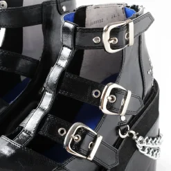 YOSUKE USA Thick-Soled Belt Shoes