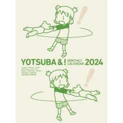 Yotsuba&! 2024 Wall Calendar