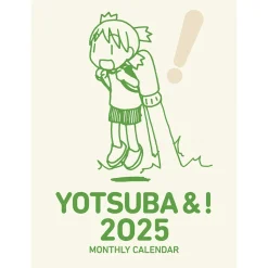Yotsuba&! 2025 Wall Calendar