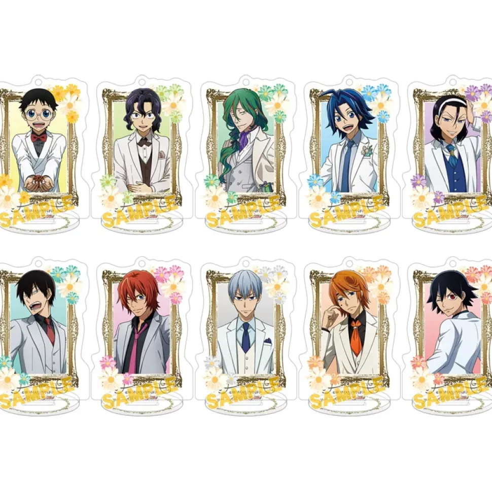 Yowamushi Pedal: Glory Line Present for You Acrylic Keychains w/ Display Stands Box Set