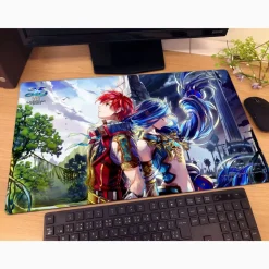 Ys VIII: Lacrimosa of Dana Rubber Mat Blue Waves Two Guardians