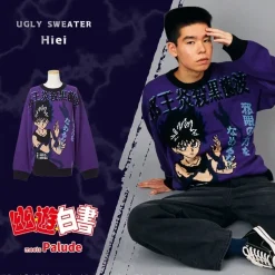 Yu Yu Hakusho Ugly Sweater Hiei