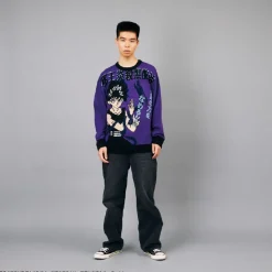 Yu Yu Hakusho Ugly Sweater Hiei