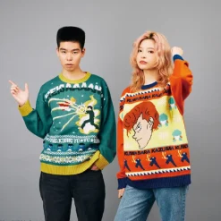 Yu Yu Hakusho Ugly Sweater Kuwabara