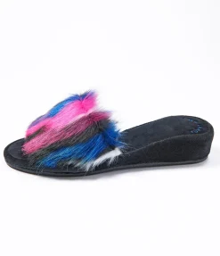 YUMMY MART Fake Fur Slippers