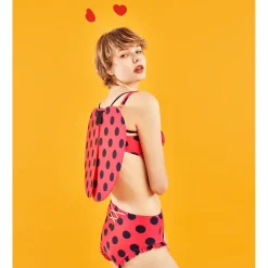 YUMMY MART Ladybug Swimsuit Set