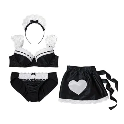 YUMMY MART Maid Lingerie Set