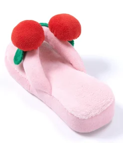YUMMY MART Pink Cherry Room Slippers