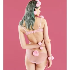 YUMMY MART Poodle Lingerie Set