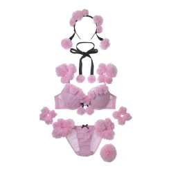YUMMY MART Poodle Lingerie Set