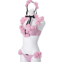 YUMMY MART Poodle Lingerie Set