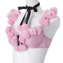 YUMMY MART Poodle Lingerie Set