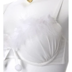 YUMMY MART White Cat Lingerie Set