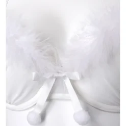 YUMMY MART White Cat Lingerie Set