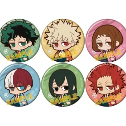 Yurutto Darun My Hero Academia Warm Hanten Character Badge Collection Box Set