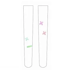 Zettairyoiki Colorful Band-Aid Thigh-High Tights
