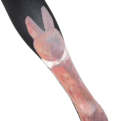 Zettairyoiki Double Rabbit Knee-High Tights (Black)