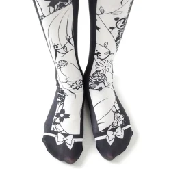 Zettairyoiki Flora Thigh-High Tights