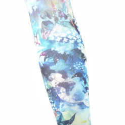 Zettairyoiki Flowers Blooming Underwater Thigh-High Tights