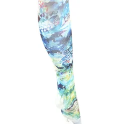 Zettairyoiki Flowers Blooming Underwater Thigh-High Tights