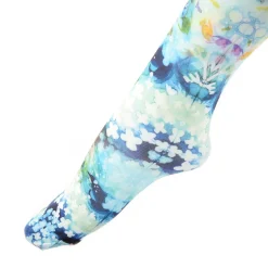 Zettairyoiki Flowers Blooming Underwater Thigh-High Tights