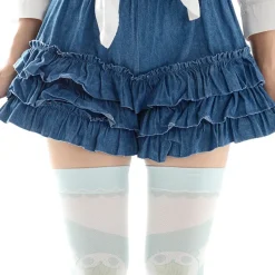 Zettairyoiki Panda Thigh-High Tights