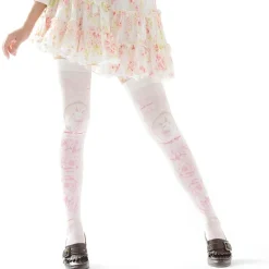 Zettairyoiki Sakura Bunny Pink Thigh-High Tights